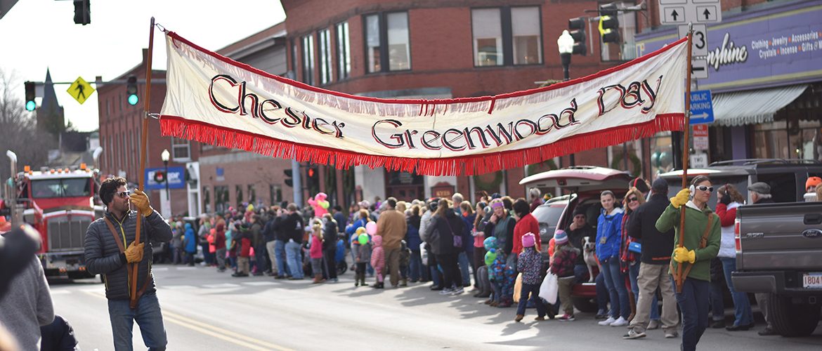 Chester Greenwood Parade scene