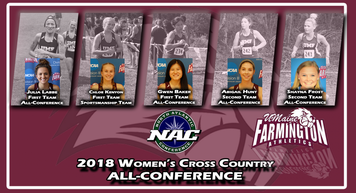 The 2018 UMF women's cross country all-conference selections. 