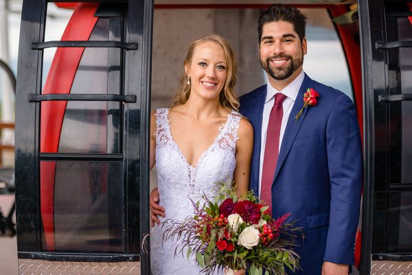 Jessica Timmreck and Will Griffiths wedding photo