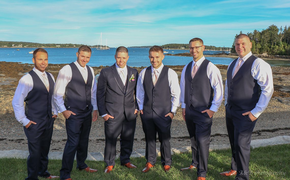 Mailhot wedding groomsmen