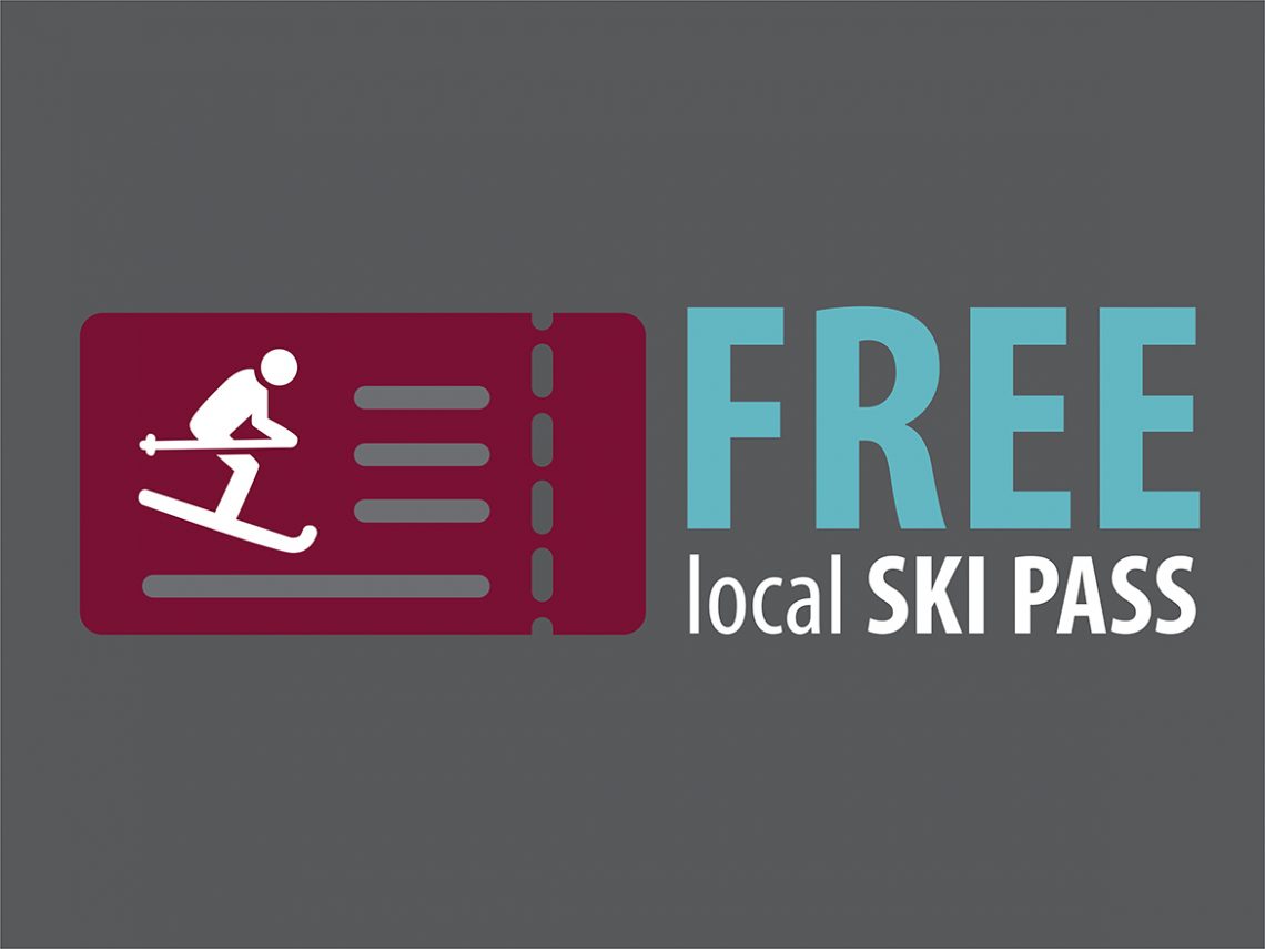 All UMF students ski for free at nearby Titcomb Mtn. Ski Area