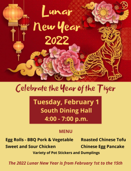 picture of Lunar New Year 2022 Celebration flyer