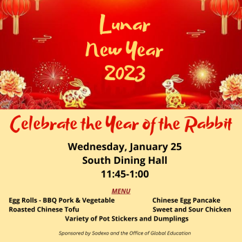 Lunar New Year 2023 Celebration Flyer
