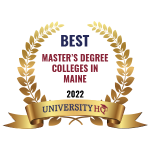 University Headquarters Best Master's Degrees badge