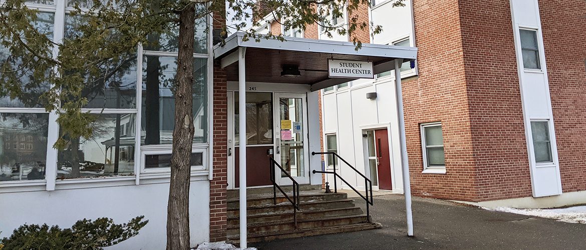 Student Health Center exterior entrance