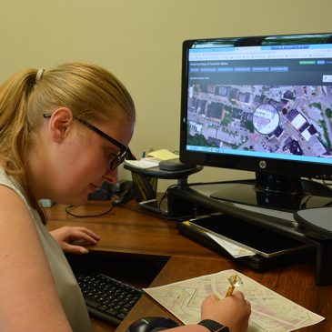 Thomsen is using GIS mapping to create digital tools for City of Gardiner Department of Public Works.