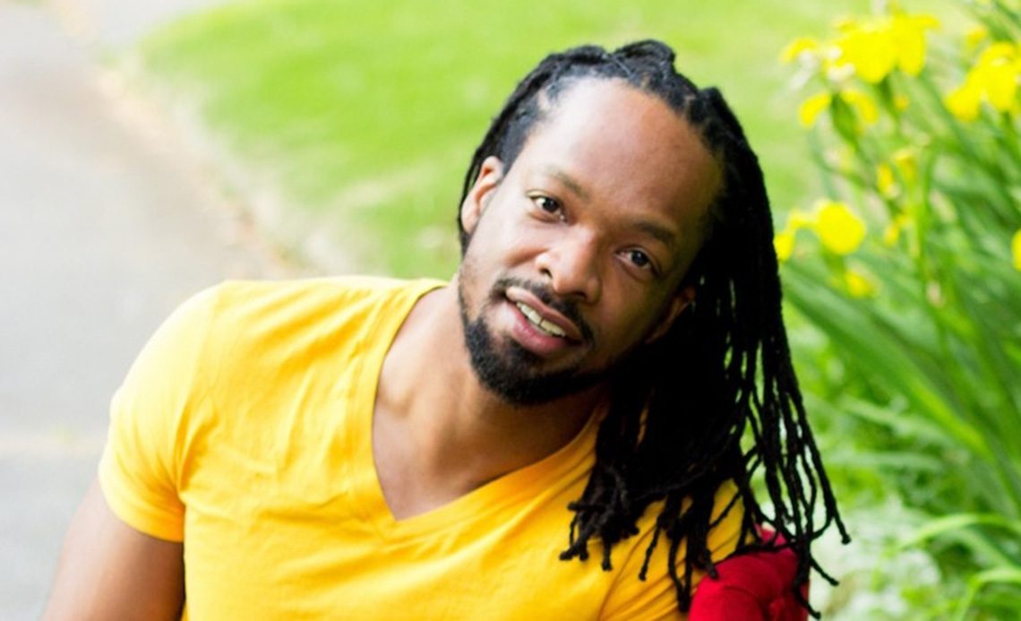 Scholar and poet Jericho Brown, associate professor and the director of the creative writing program at Emory University