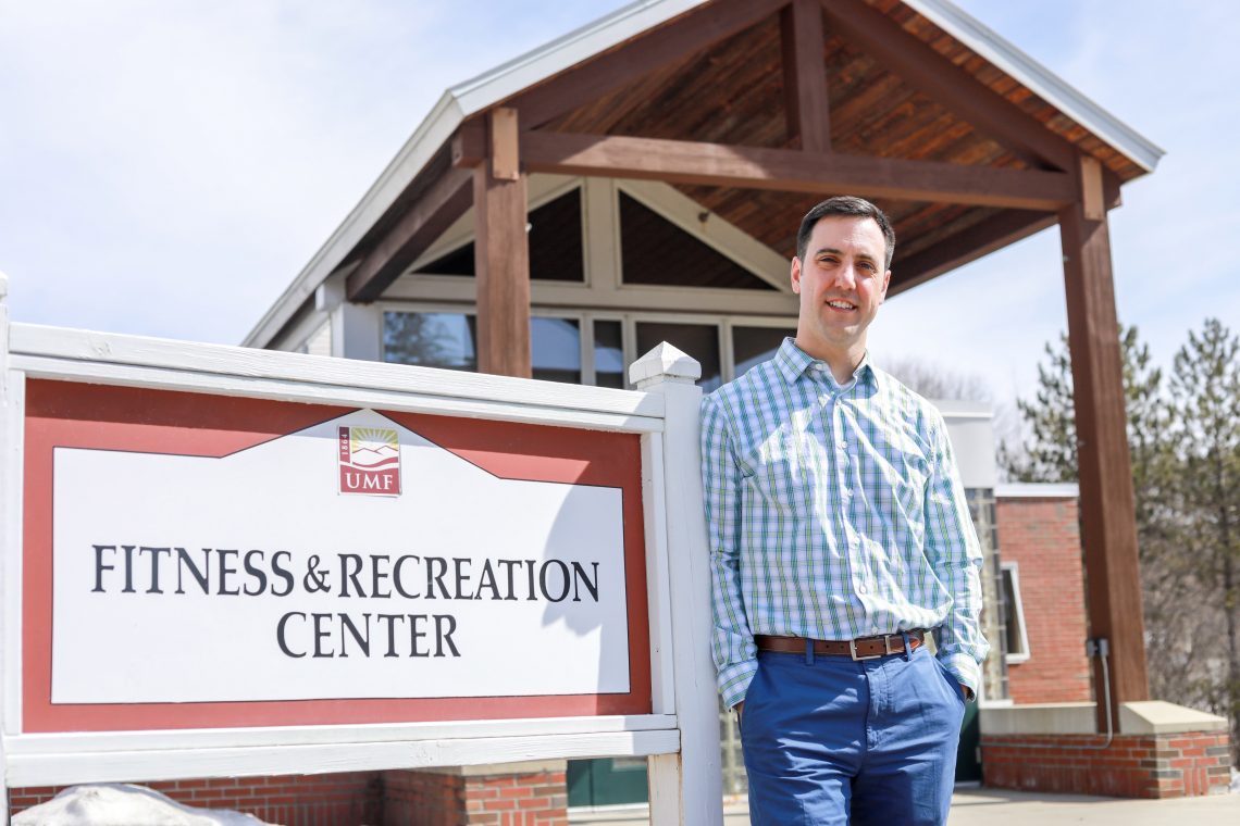 Ben White, director of the UMF Fitness and Recreation Center, sees the limited opening of the FRC as a positive first step.