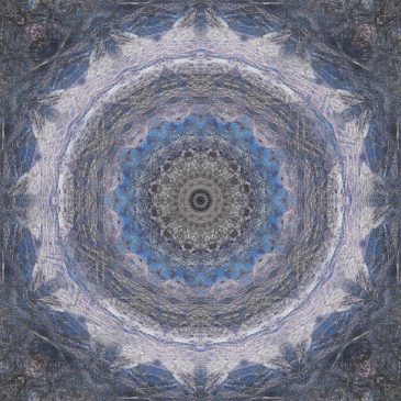 "Mandala," digital art work by Kate Quinn Sibole
