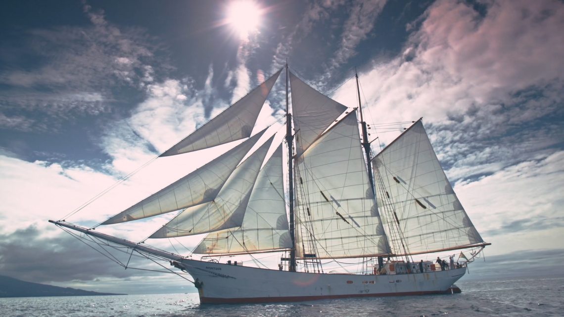 The sailing ship AVONTUUR