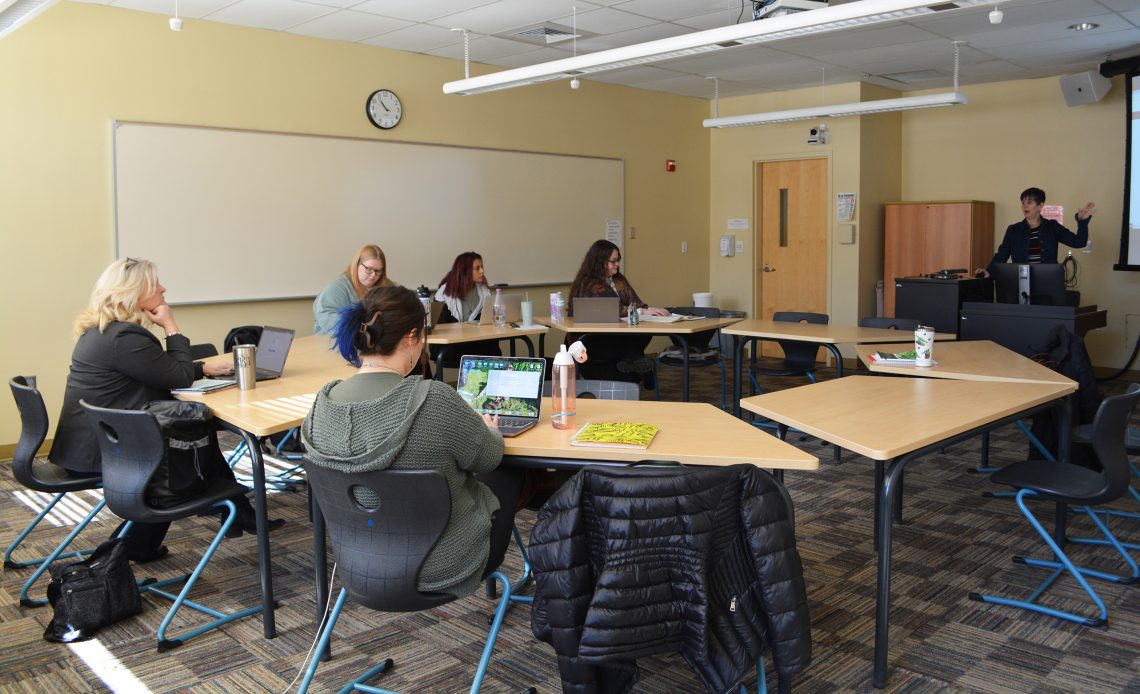 Students in UMF Master of Arts in Counseling Psychology with a Creative Arts Focus program