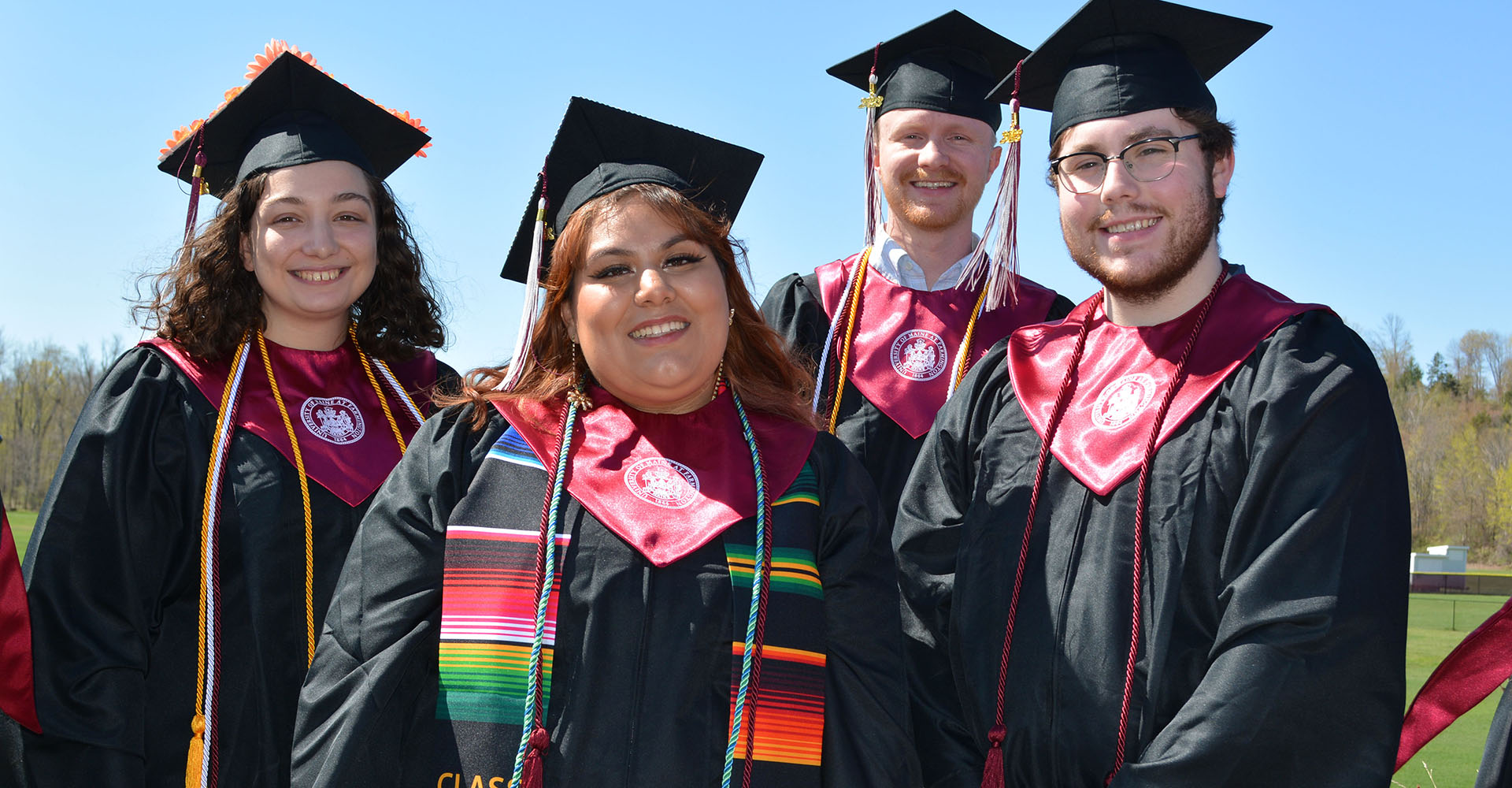 Students at UMF's 2023 Commencement