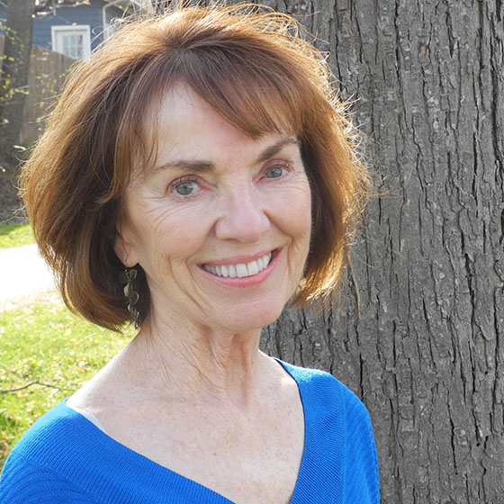 Portrait of 2024 Commencement Keynote Speaker, Maine author Monica Wood